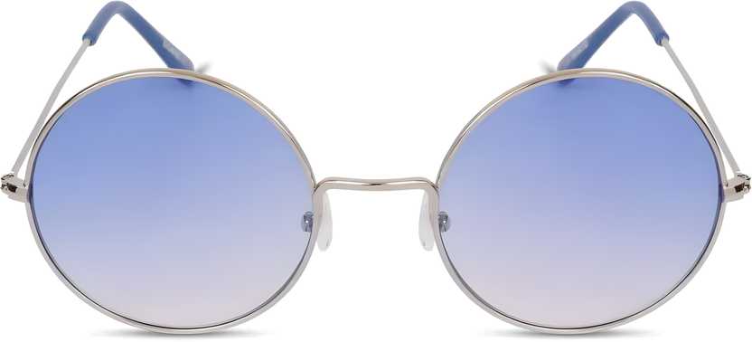 ndary Type    RoundUV Protection Round Sunglasses (55 Blue)