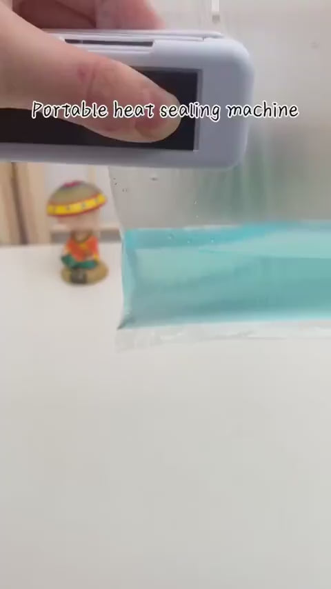 Portable Small Heat Sealer Mini Sealing Machine for Food Storage Vacuum Bag, Chip, Plastic, Snack Bags, Package Home Closer Storage Tool (Multicolour)
